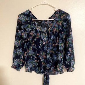 Floral Thin Blouse